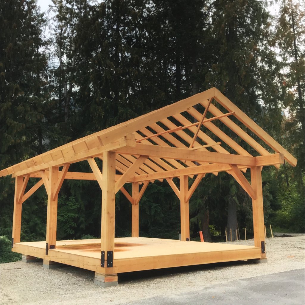 BC School of Log Building Timber Frame Courses timber framing